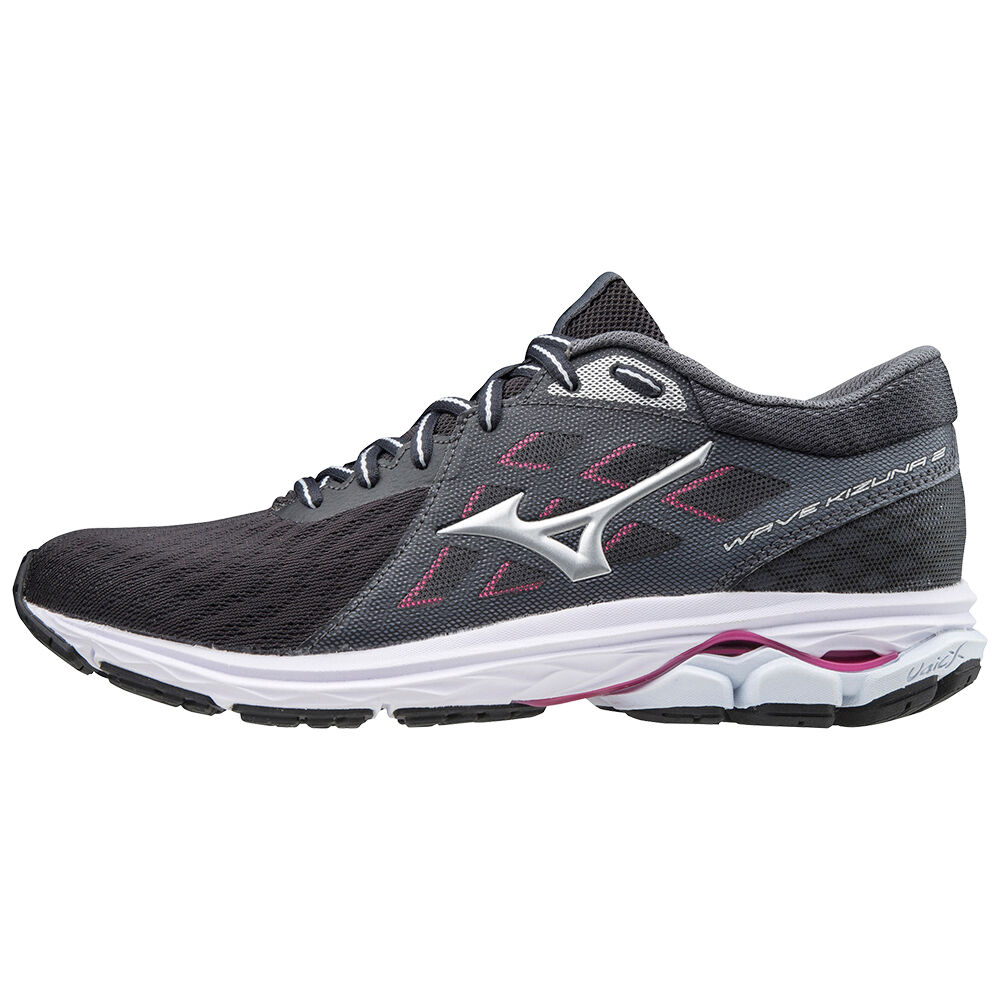 Sapatilhas Running Mizuno Wave Kizuna 2 - Mulher - Cinzentas/Prateadas - XVGWH1832